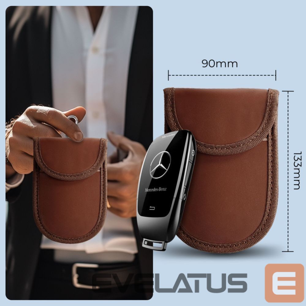 Other goods Tech-Protect Tech-Protect KLR100 RFID Blocking Car Key Case - Brown