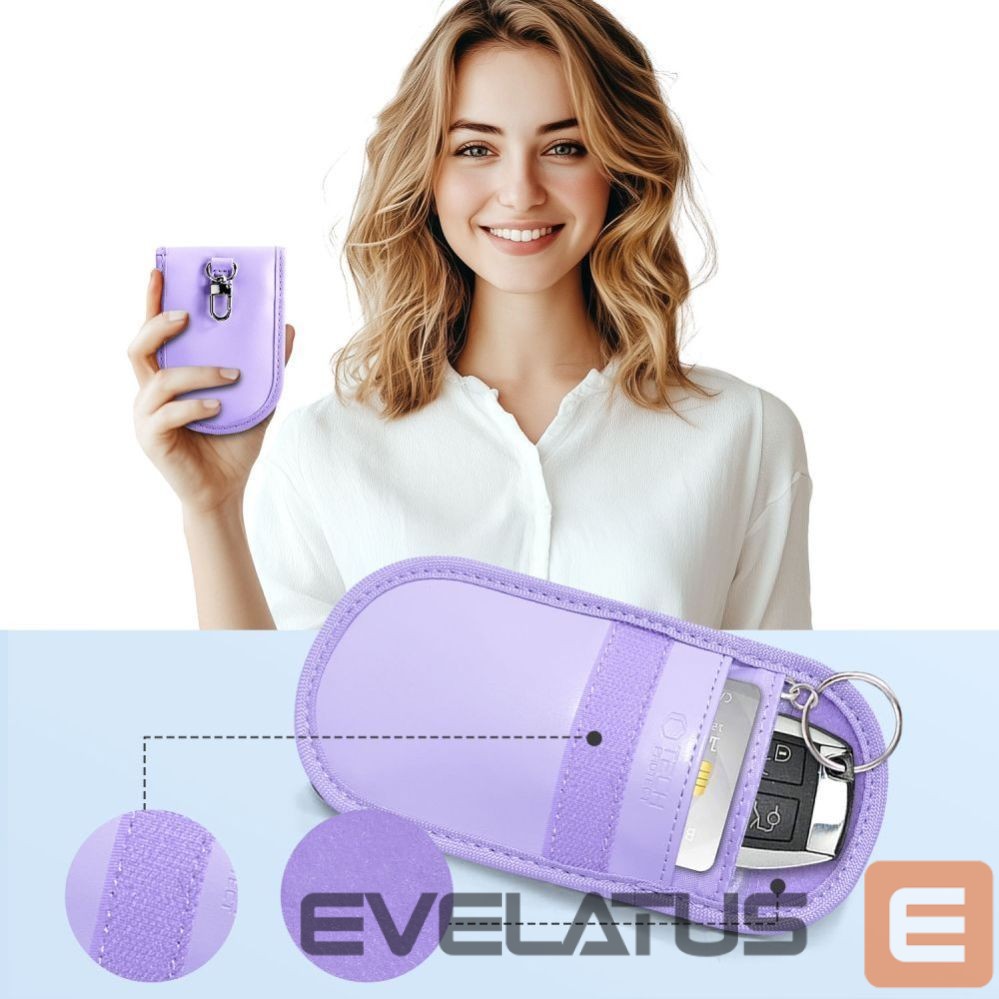 Other goods Tech-Protect Tech-Protect KLR100 RFID Blocking Car Key Case - Purple