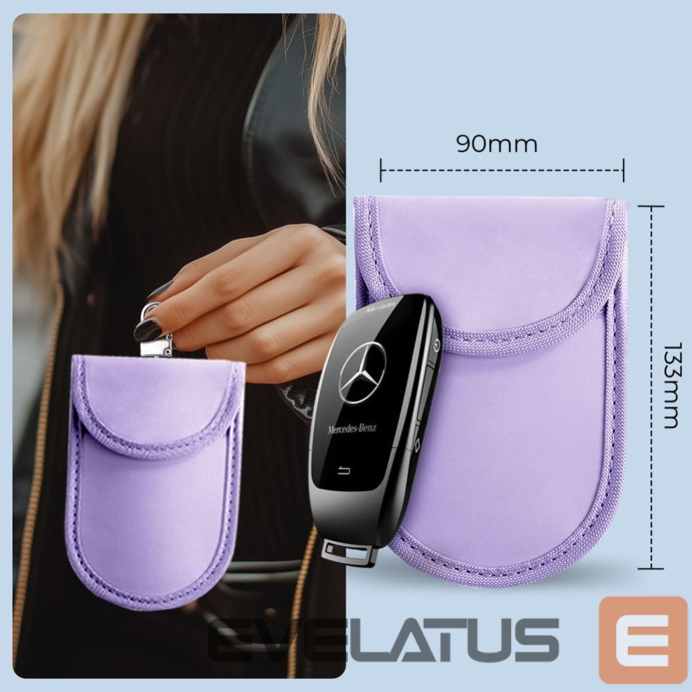 Other goods Tech-Protect Tech-Protect KLR100 RFID Blocking Car Key Case - Purple
