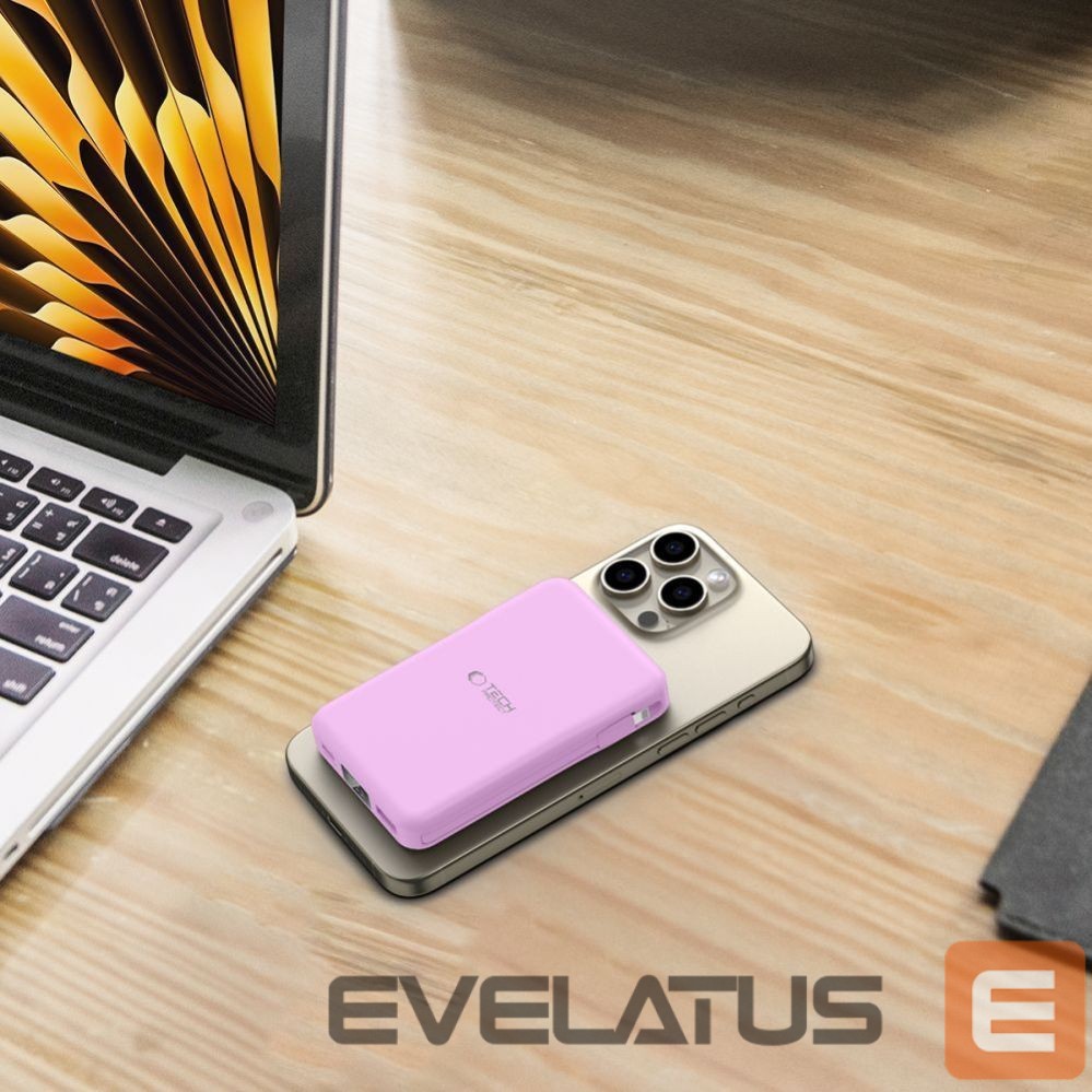 Other goods Tech-Protect Tech-Protect PB31 MagSafe 10000mAH Power Bank - Purple