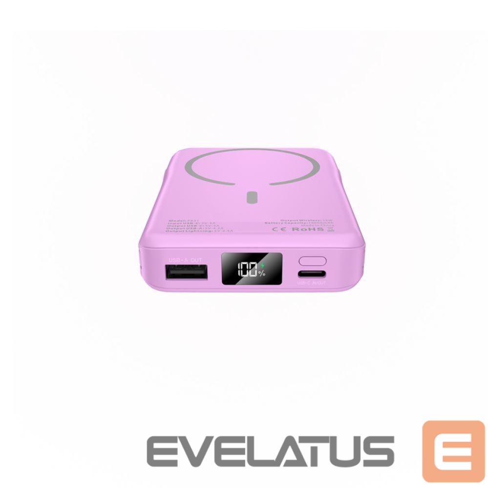 Other goods Tech-Protect Tech-Protect PB31 MagSafe 10000mAH Power Bank - Purple