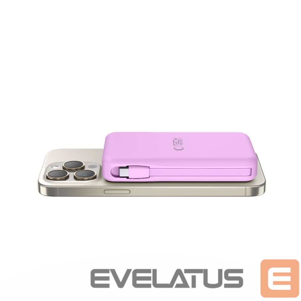 Other goods Tech-Protect Tech-Protect PB31 MagSafe 10000mAH Power Bank - Purple
