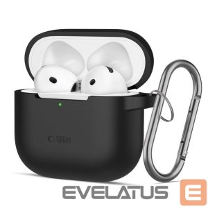 Other goods Tech-Protect  Tech-Protect Silicone Hook Case for AirPods 4 - Black 