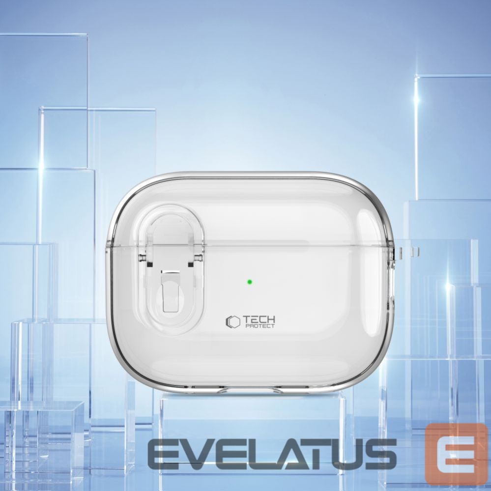 Other goods Tech-Protect Tech-Protect Slim Hook Case for AirPods 1 / 2 - Clear