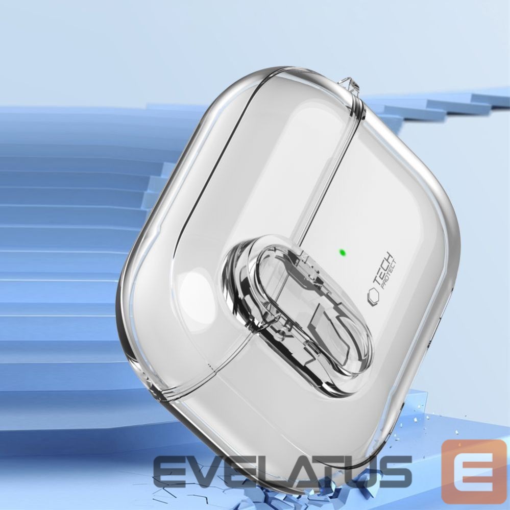 Other goods Tech-Protect Tech-Protect Slim Hook Case for AirPods 1 / 2 - Clear