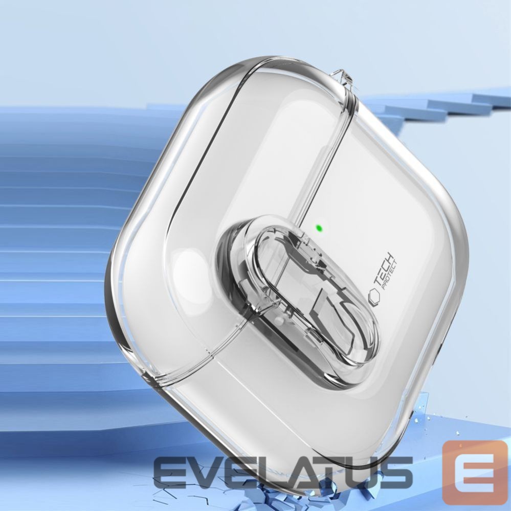 Other goods Tech-Protect Tech-Protect Slim Hook Case for AirPods 4 - Clear