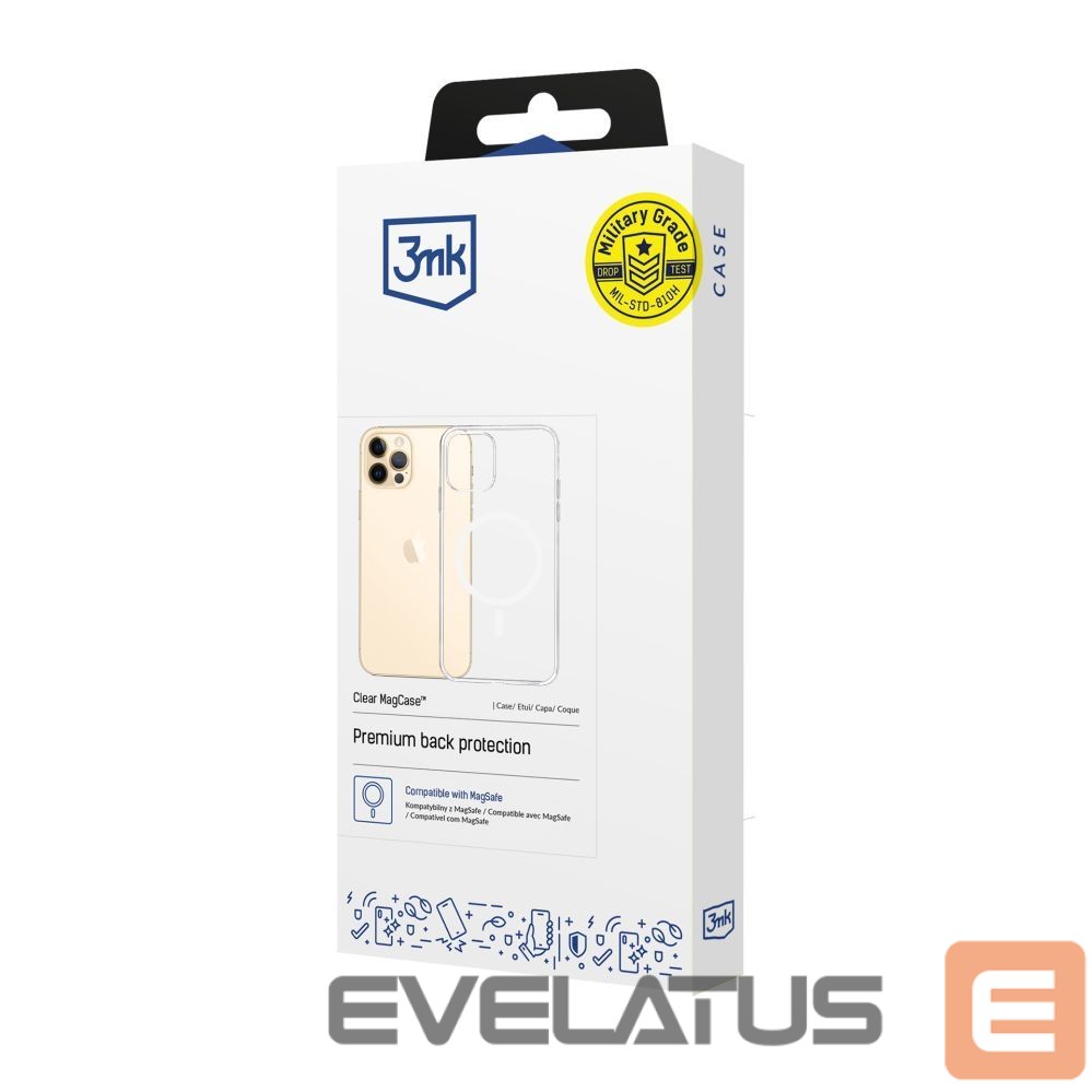 Other goods 3MK 3mk Clear MagCase Case for Apple iPhone 12 Pro Max - Transparent