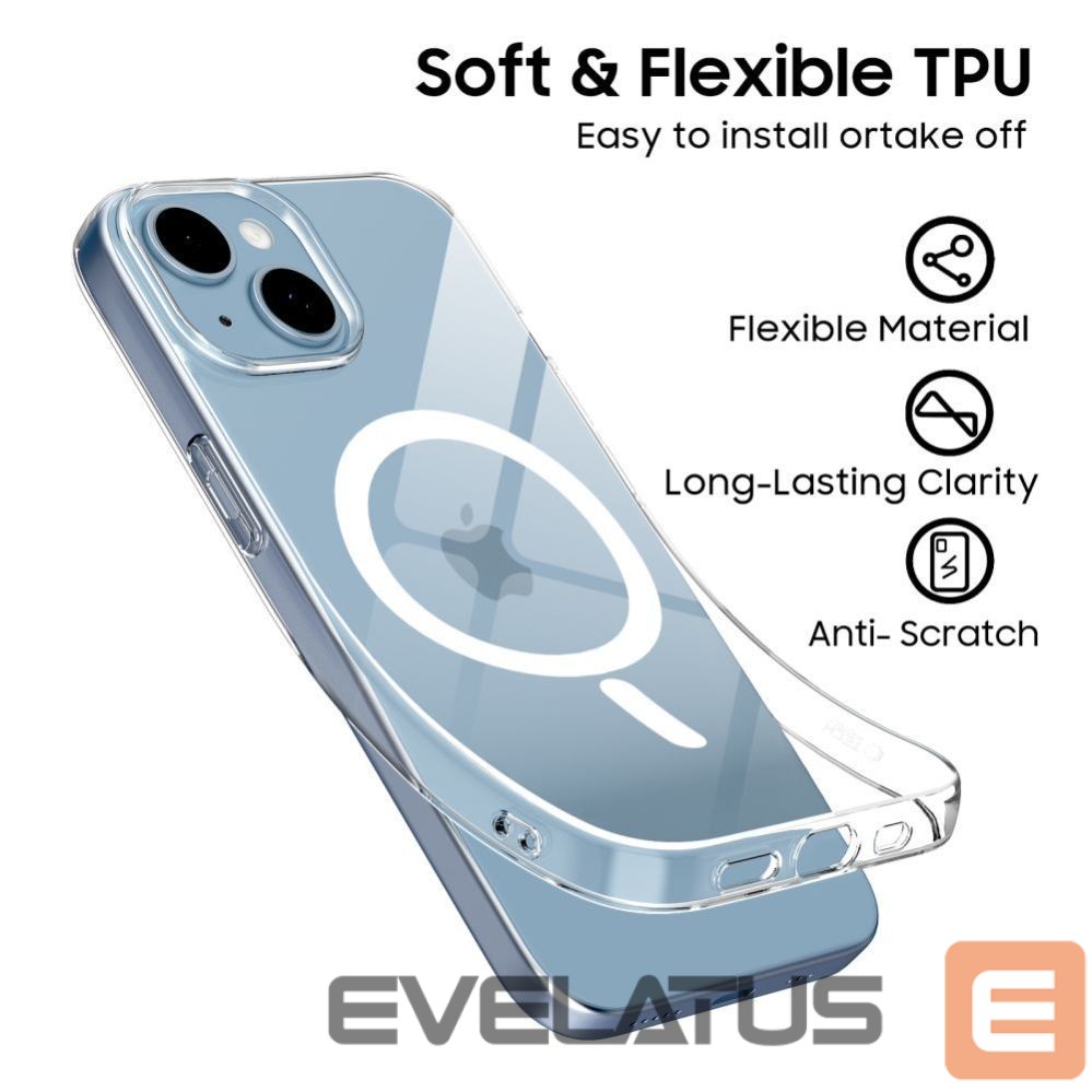 Other goods Tech-Protect Tech-Protect FlexAir MagSafe Case for iPhone 13 / 14 - Clear