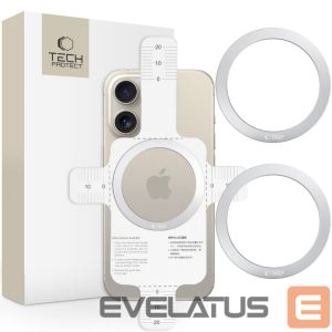 Other goods Tech-Protect  Tech-Protect MMP-110 2in1 MagSafe Ring - Silver / Silver 