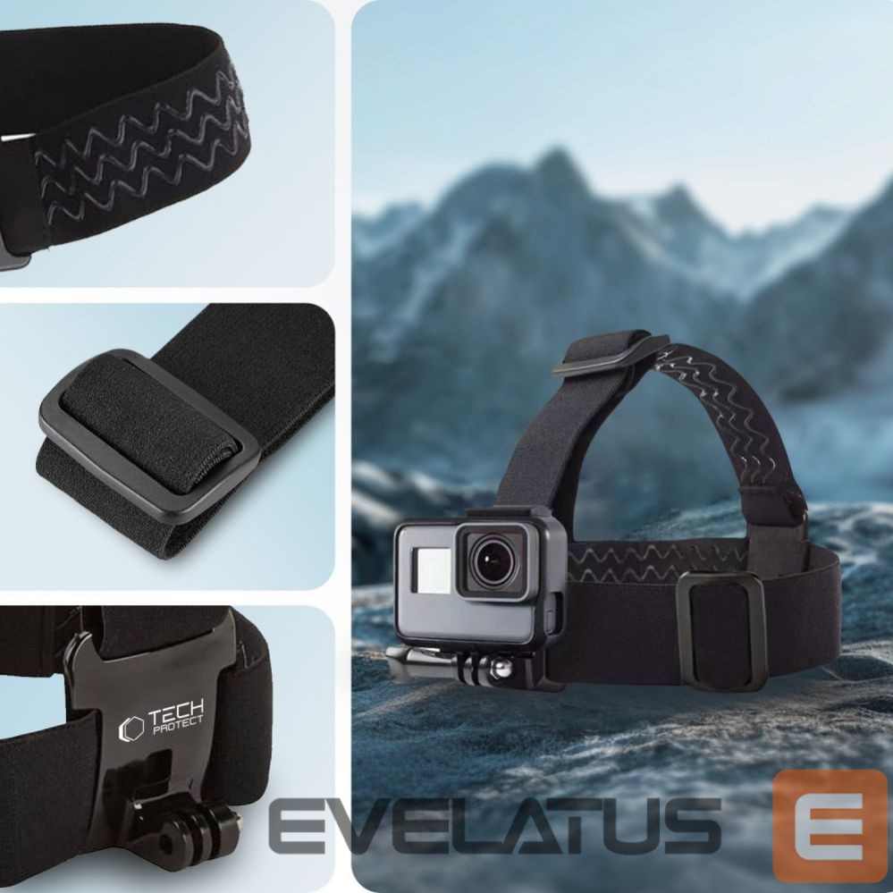 Another product Tech-Protect Tech-Protect GA100 Head Mount for GoPro / DJI - Black