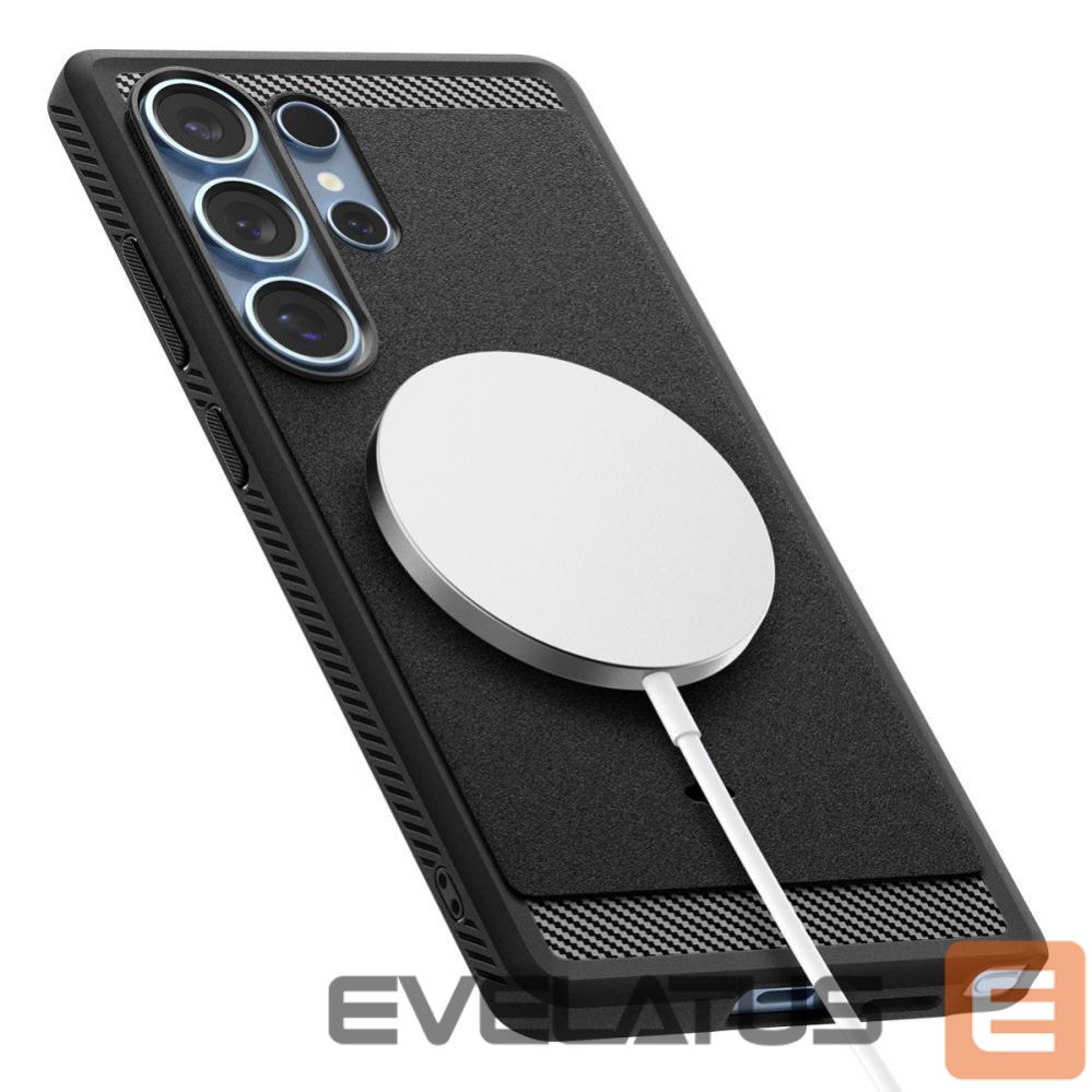 Other goods Spigen Spigen Rugged Armor Mag Case for Samsung Galaxy S25 Ultra - Black