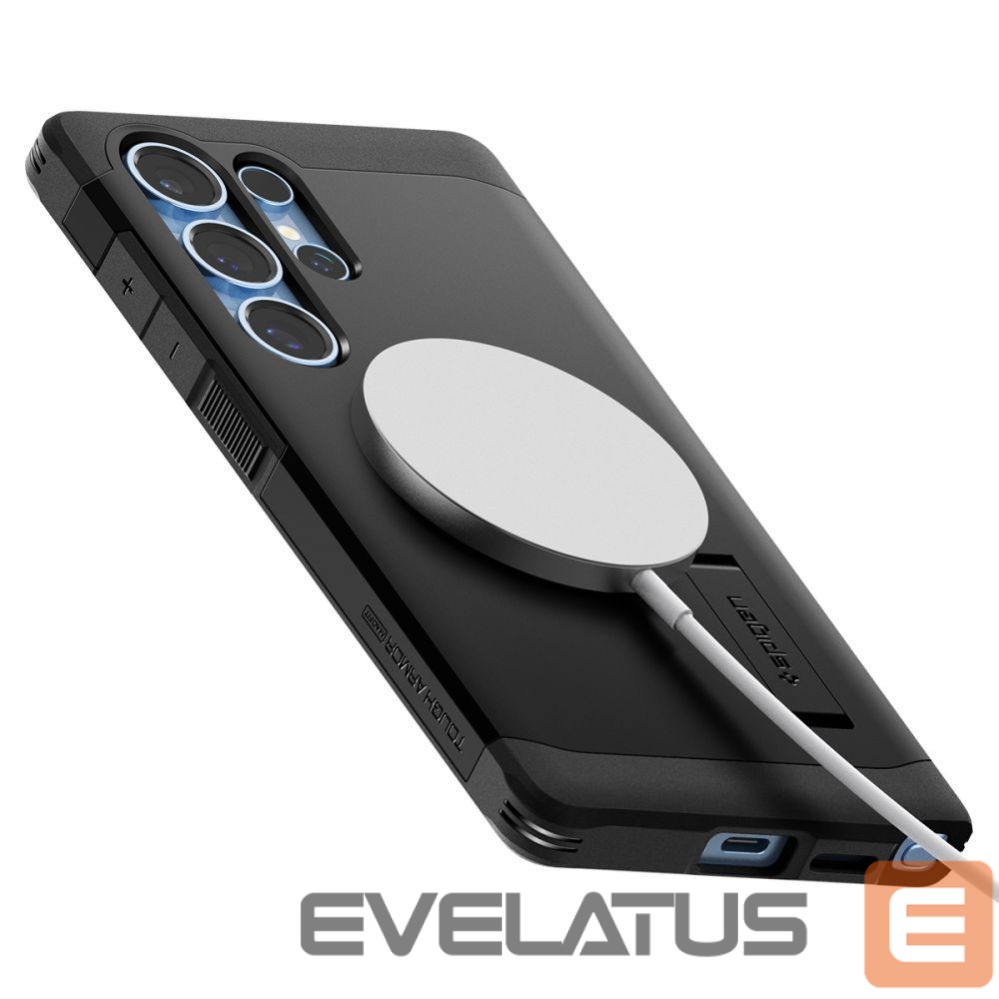 Other goods Spigen Spigen Tough Armor MagSafe Case for Samsung Galaxy S25 Ultra - Black