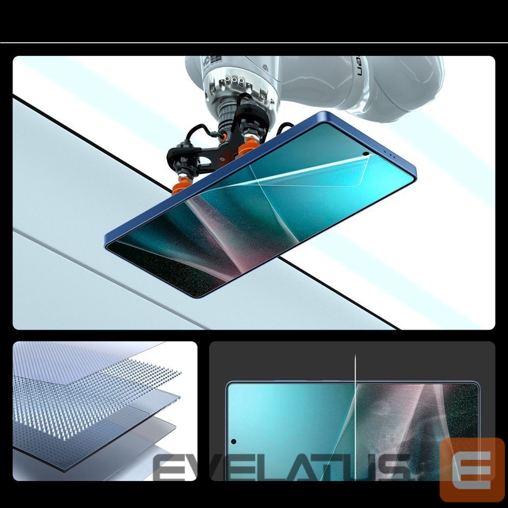 Other goods Spigen Spigen Elite Shield EZ FIT Hybrid Glass for Samsung Galaxy S25 Ultra - Transparent