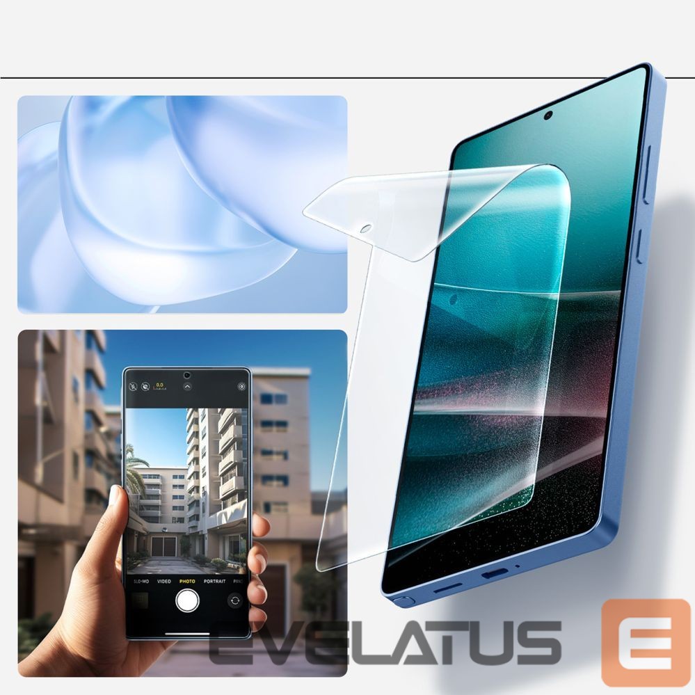 Other goods Spigen Spigen Elite Shield EZ FIT Hybrid Glass for Samsung Galaxy S25 Ultra - Transparent