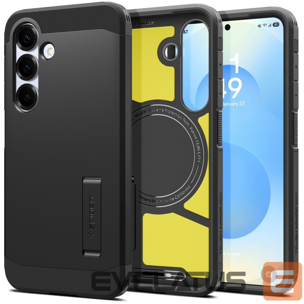 Other goods Spigen Spigen Tough Armor MagSafe case for Samsung Galaxy S25 - black