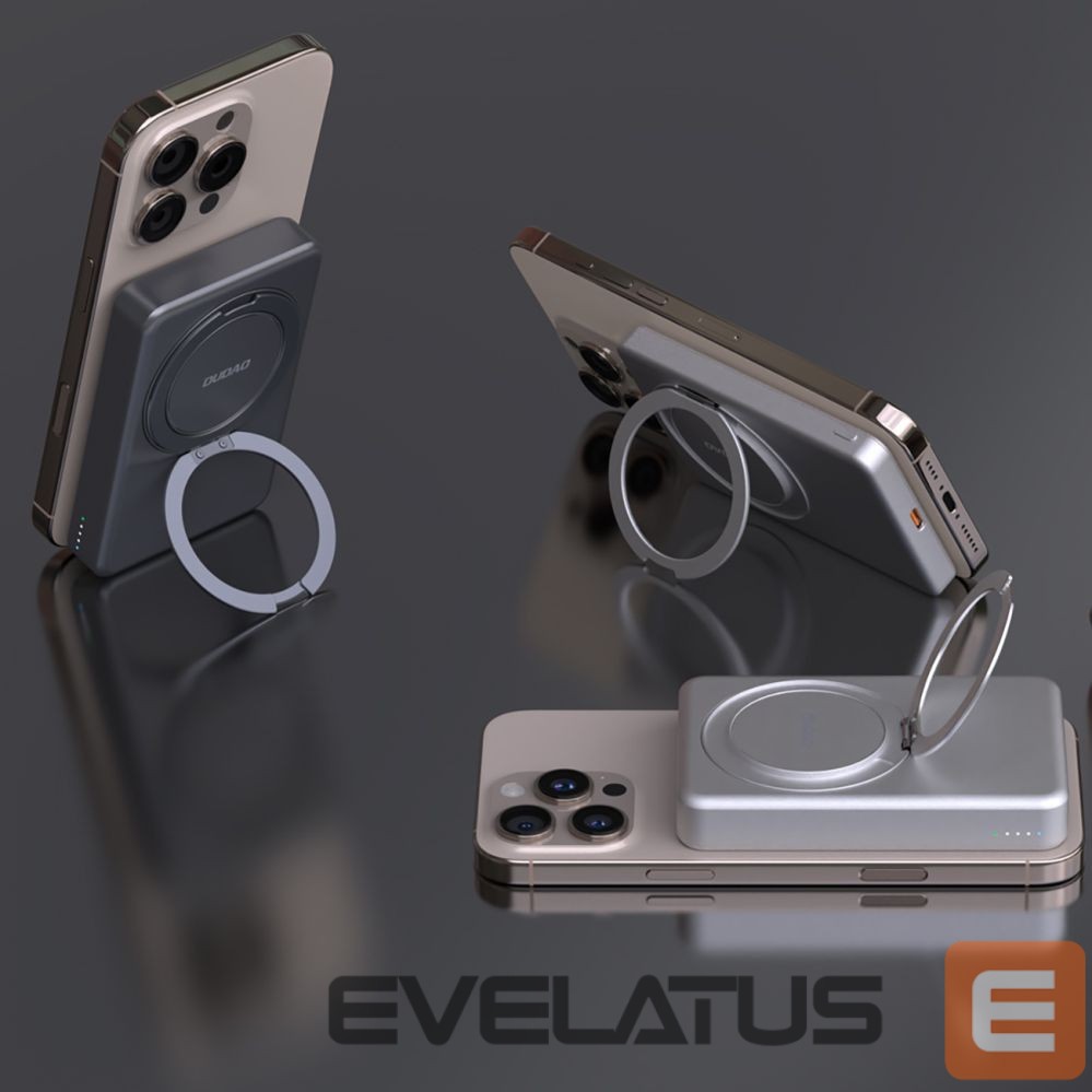Power bank Dudao Silver || Gray