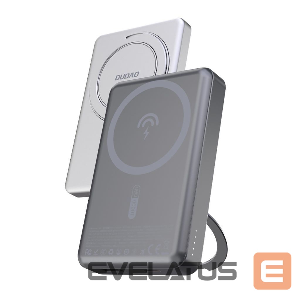 Power bank Dudao Silver || Gray
