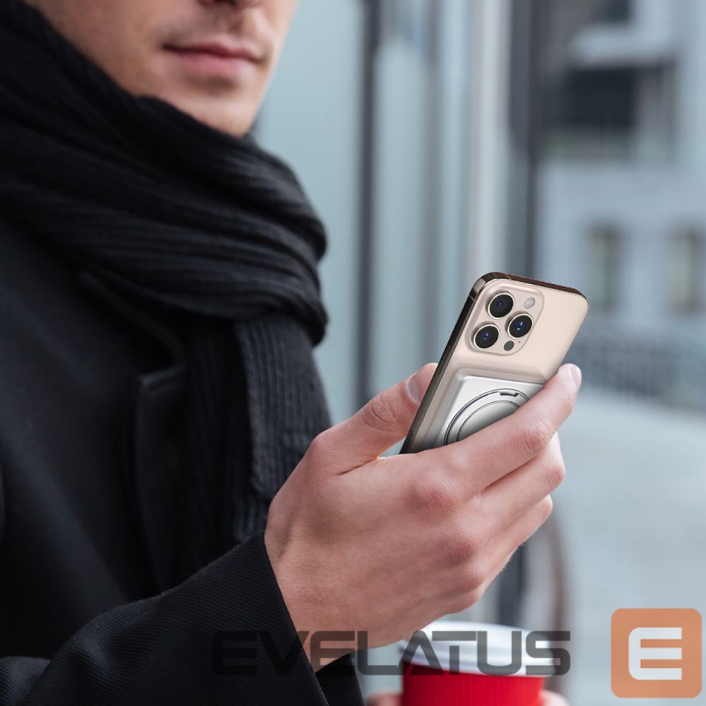 Power bank Dudao Silver || Gray