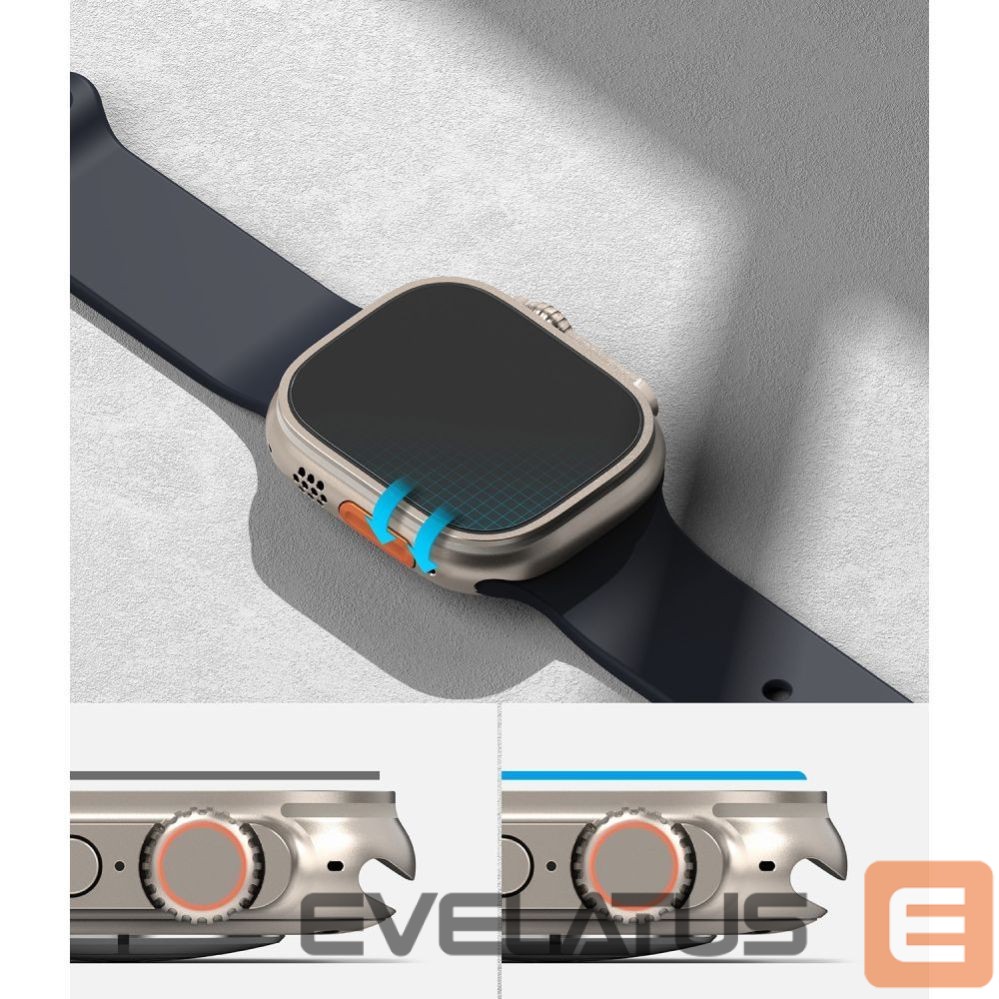 Other goods Ringke Ringke ID FC Glass 4-pack tempered glass for Apple Watch Ultra 1 / 2 (49 mm)