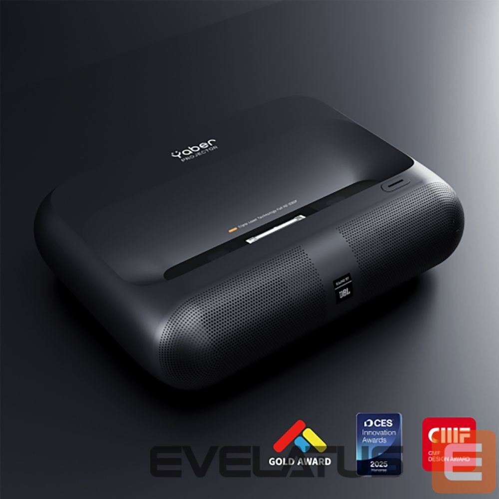 Projector Yaber Yaber K300s Multimedia Laser RGB FullHD 1080p Projector with JBL Speakers - Black