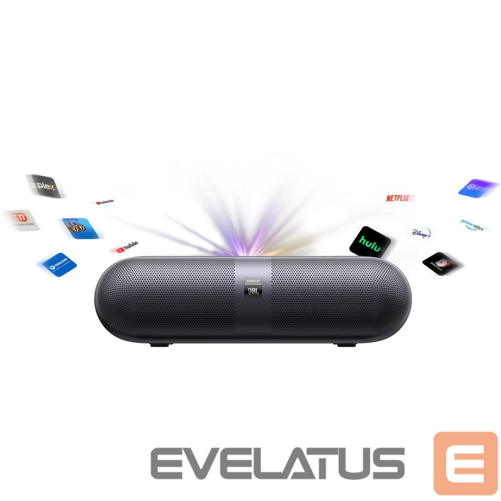 Projector Yaber Yaber K300s Multimedia Laser RGB FullHD 1080p Projector with JBL Speakers - Black