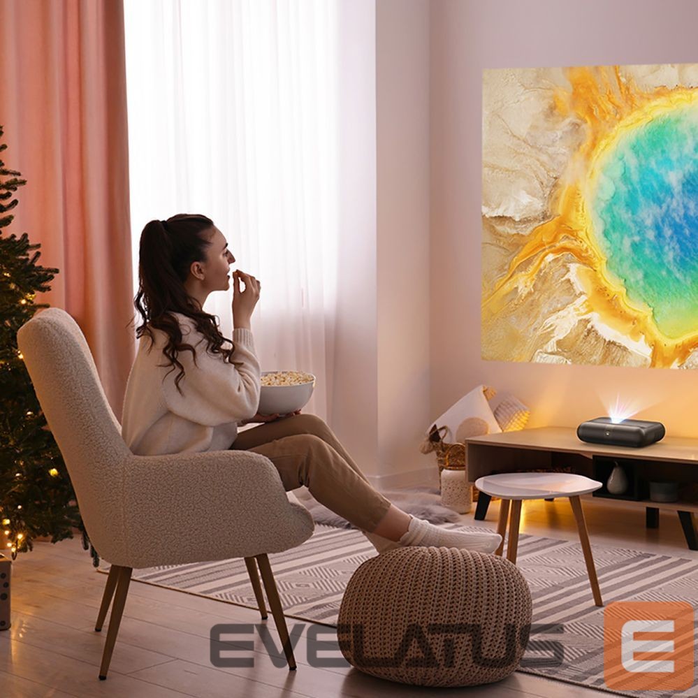 Projector Yaber Yaber K300s Multimedia Laser RGB FullHD 1080p Projector with JBL Speakers - Black