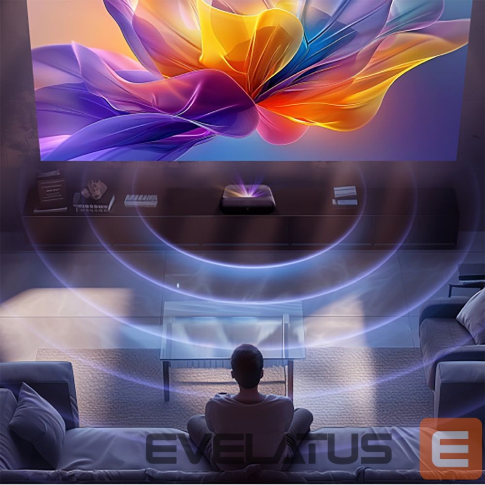 Projector Yaber Yaber K300s Multimedia Laser RGB FullHD 1080p Projector with JBL Speakers - Black