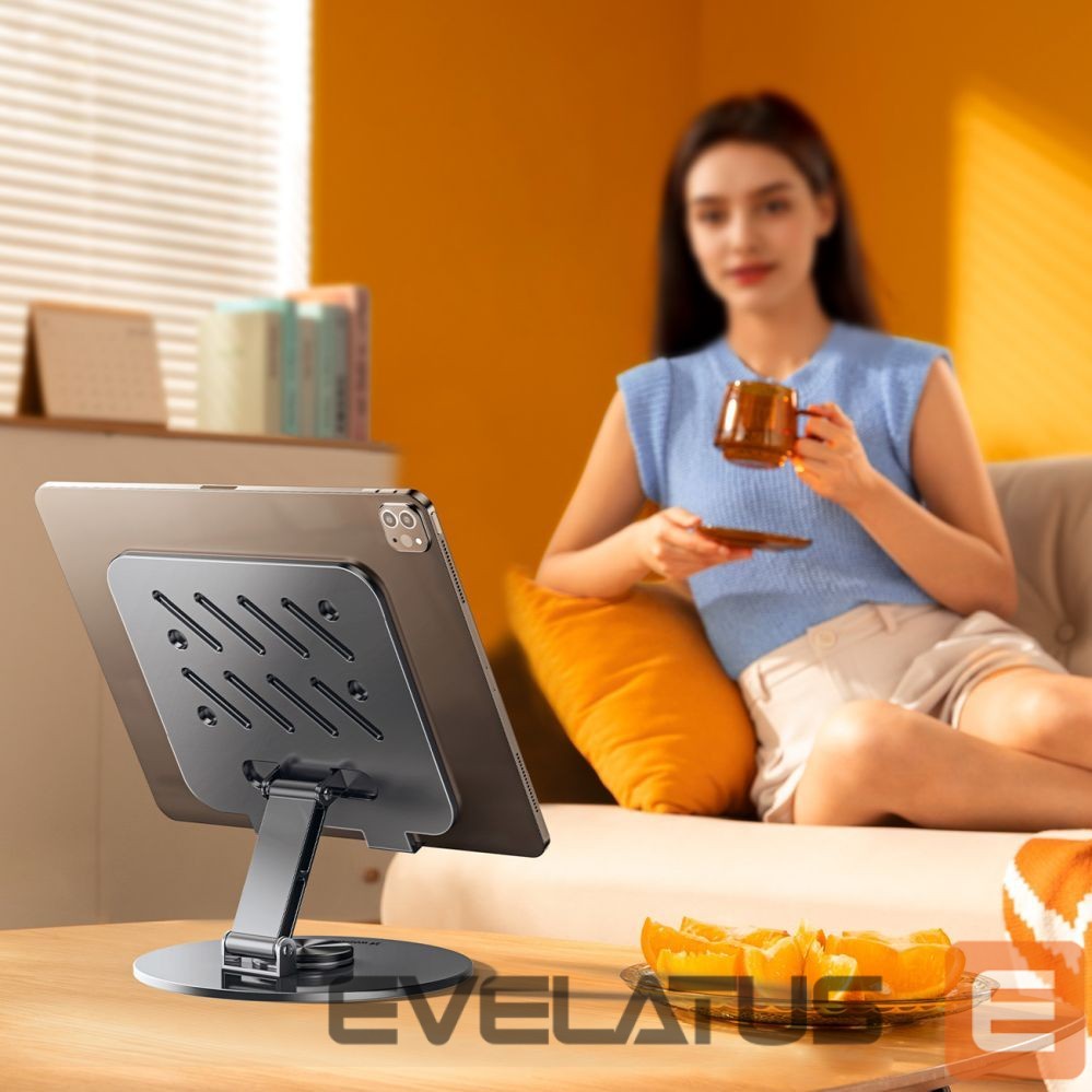 Other Wozinsky Wozinsky WRS-DSY84SS 360° Rotating Aluminum Tablet Stand - Gray