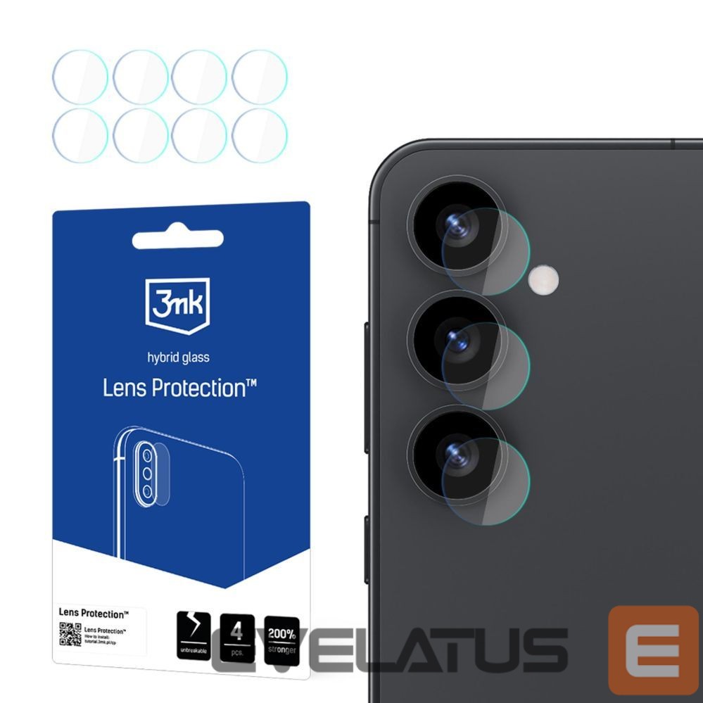 Other goods 3MK Hybrid Glass for Camera Lens 3mk Lens Protection for Samsung Galaxy S25