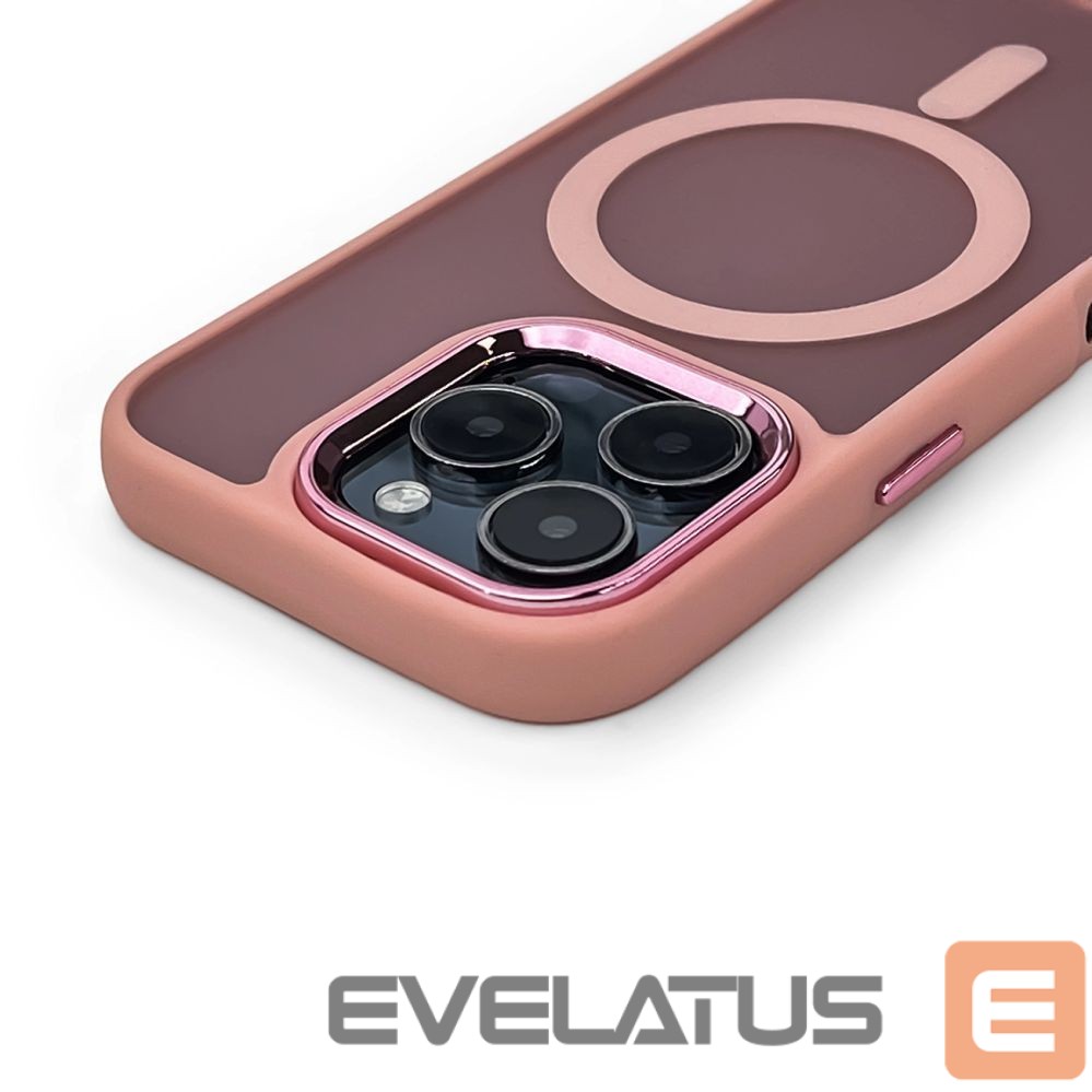 Back panel cover Hurtel Fashion Case with MagSafe for Samsung Galaxy A36 5G - Pink