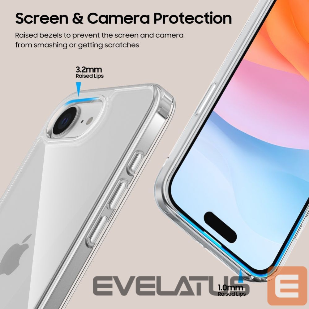 Other goods Tech-Protect Tech-Protect FlexAir Hybrid Case for iPhone 16e - Clear