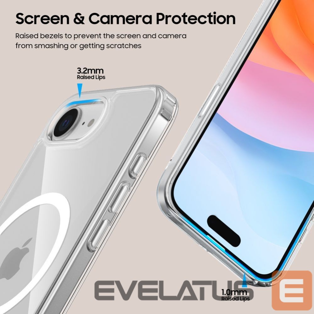 Other goods Tech-Protect Tech-Protect FlexAir Hybrid MagSafe iPhone 16e Case - Clear