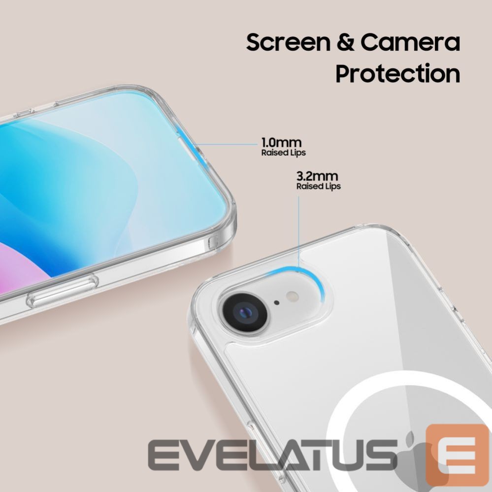 Other goods Tech-Protect Tech-Protect FlexAir Hybrid MagSafe iPhone 16e Case - Clear