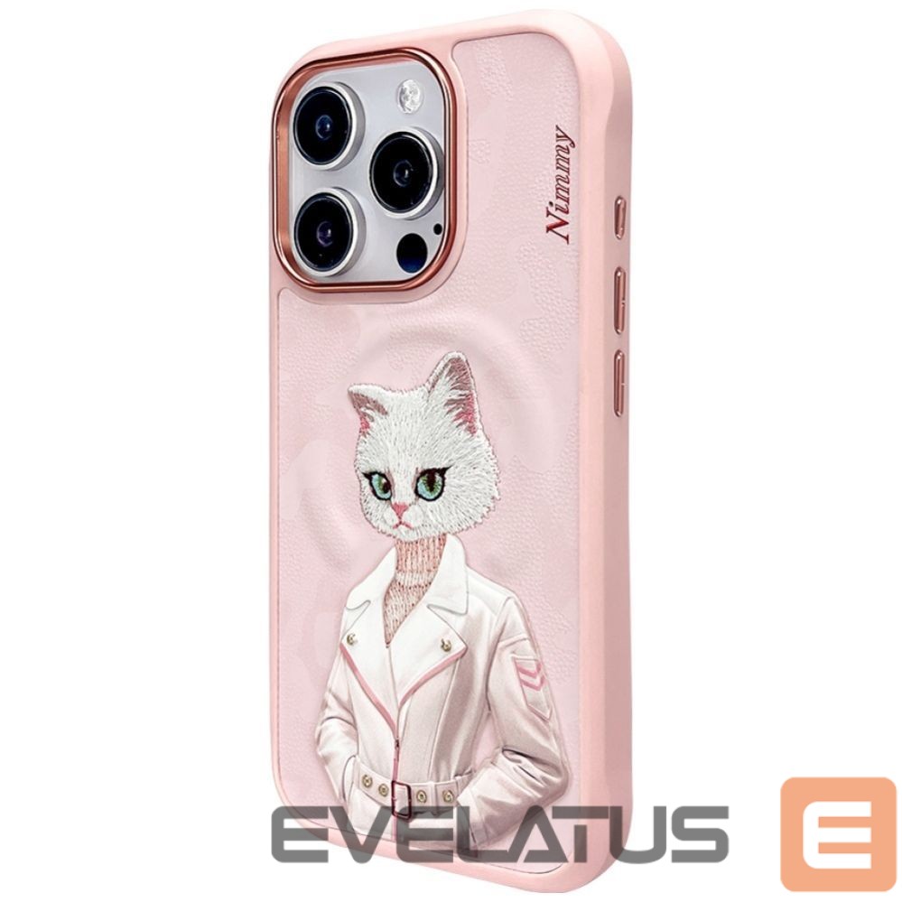 Other goods Nimmy Nimmy Magnetic fashion cute pet MagSafe case for iPhone 16 Pro - pink