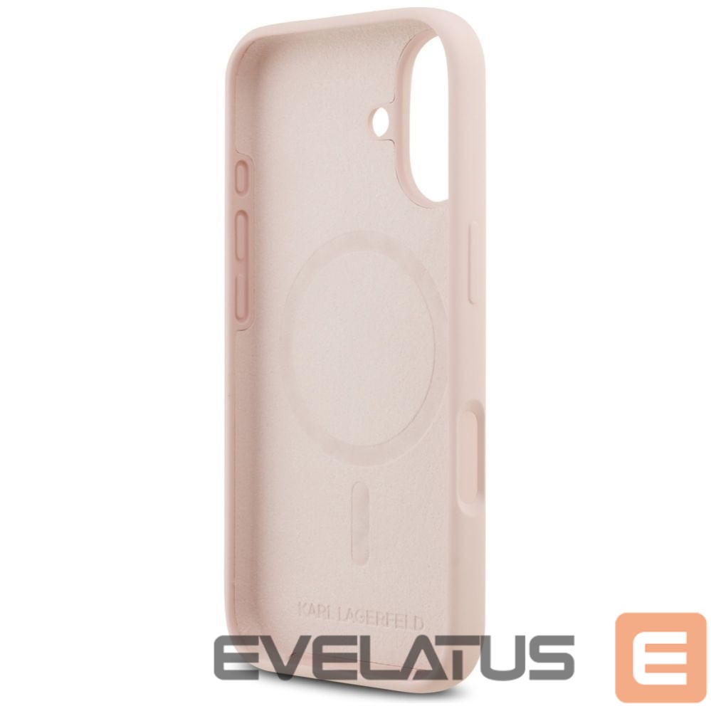 Other goods Karl Lagerfeld Karl Lagerfeld Silicone Karl&Choupette Ring MagSafe Case for iPhone 17 - Pink
