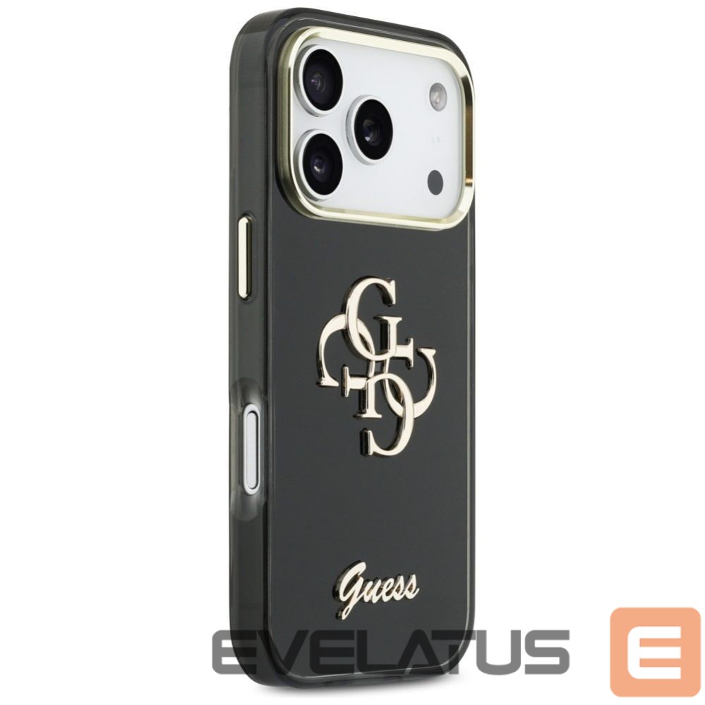 Other goods Guess Guess IML 4G Script Metal case for iPhone 17 Pro - black