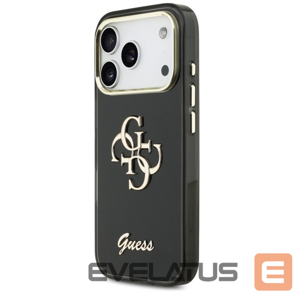 Other goods Guess Guess IML 4G Script Metal case for iPhone 17 Pro - black