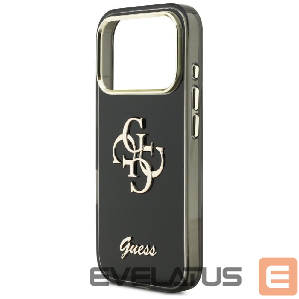 Other goods Guess Guess IML 4G Script Metal case for iPhone 17 Pro - black