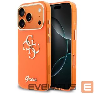 Other goods Guess  Guess IML 4G Script Metal Case for iPhone 17 Pro - Orange 