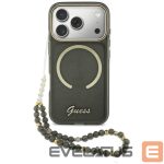 Other goods Guess  Guess IML Glitters Script Strap MagSafe Case for iPhone 17 Pro - Black 