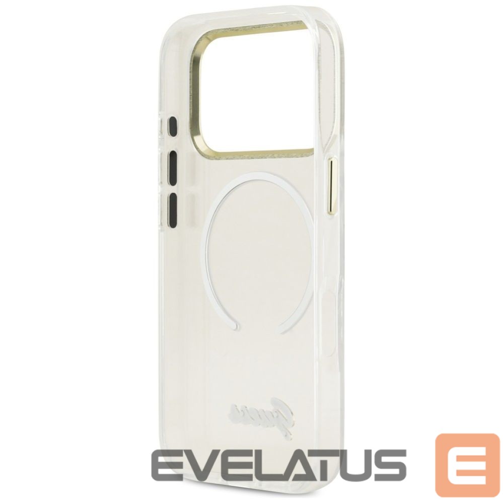Other goods Guess Guess IML Gradient Script Metal MagSafe Case for iPhone 17 - White