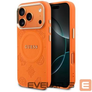 Other goods Guess  Guess Peony Hot Stamp MagSafe Case for iPhone 17 Pro Max - Orange 