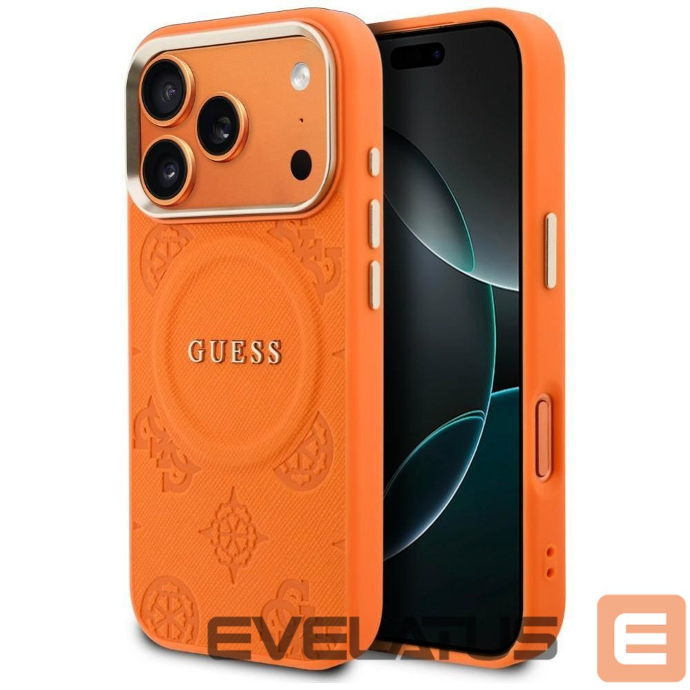 Other goods Guess Guess Peony Hot Stamp MagSafe Case for iPhone 17 Pro Max - Orange