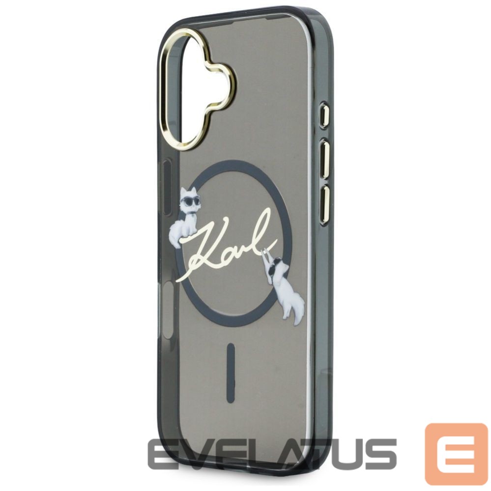 Other goods Karl Lagerfeld Karl Lagerfeld IML Choupettes Karl Script Logo MagSafe iPhone 17 Case - Black