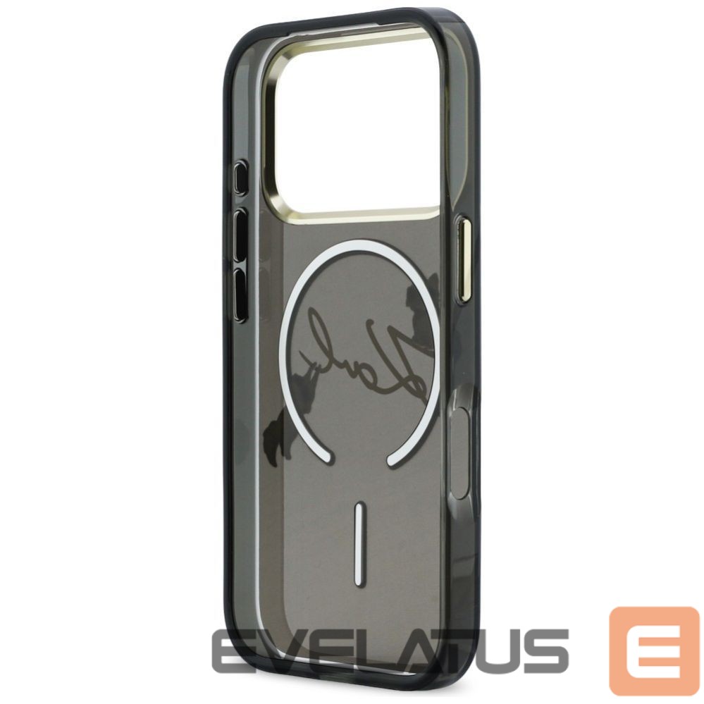 Other goods Karl Lagerfeld Karl Lagerfeld IML Choupettes Karl Script Logo MagSafe Case for iPhone 17 Pro Max - Black
