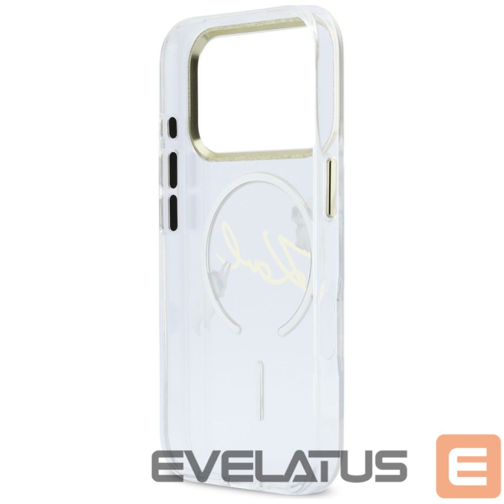 Other goods Karl Lagerfeld Karl Lagerfeld IML Choupettes Karl Script Logo MagSafe Case for iPhone 17 Pro Max - Clear