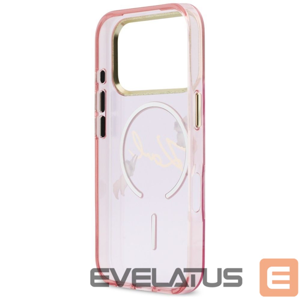 Other goods Karl Lagerfeld Karl Lagerfeld IML Choupettes Karl Script Logo MagSafe Case for iPhone 17 Pro Max - Pink