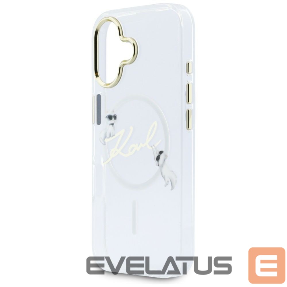 Other goods Karl Lagerfeld Karl Lagerfeld IML Choupettes Karl Script Logo MagSafe iPhone 17 Case - Clear