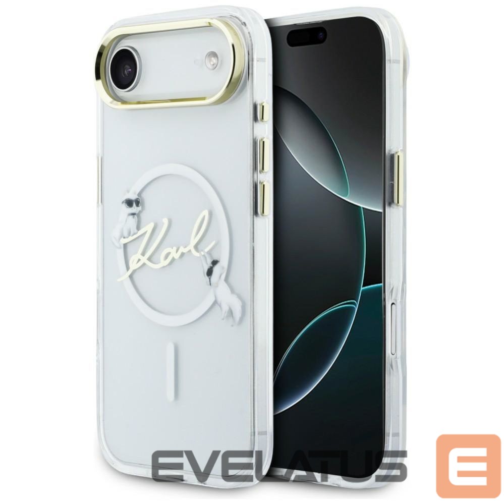 Other goods Karl Lagerfeld Karl Lagerfeld IML Choupettes Karl Script Logo MagSafe iPhone Air Case - Clear