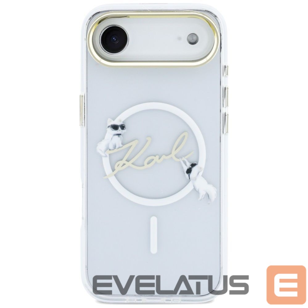 Other goods Karl Lagerfeld Karl Lagerfeld IML Choupettes Karl Script Logo MagSafe iPhone Air Case - Clear